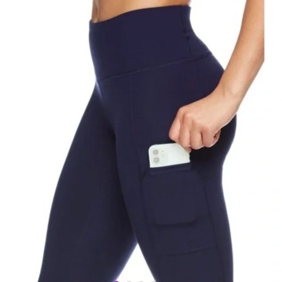 Reebok NWT Sz XXL Maritime Blue Enigma Highrise 7/8 Yoga Leggings - Picture 11 of 13